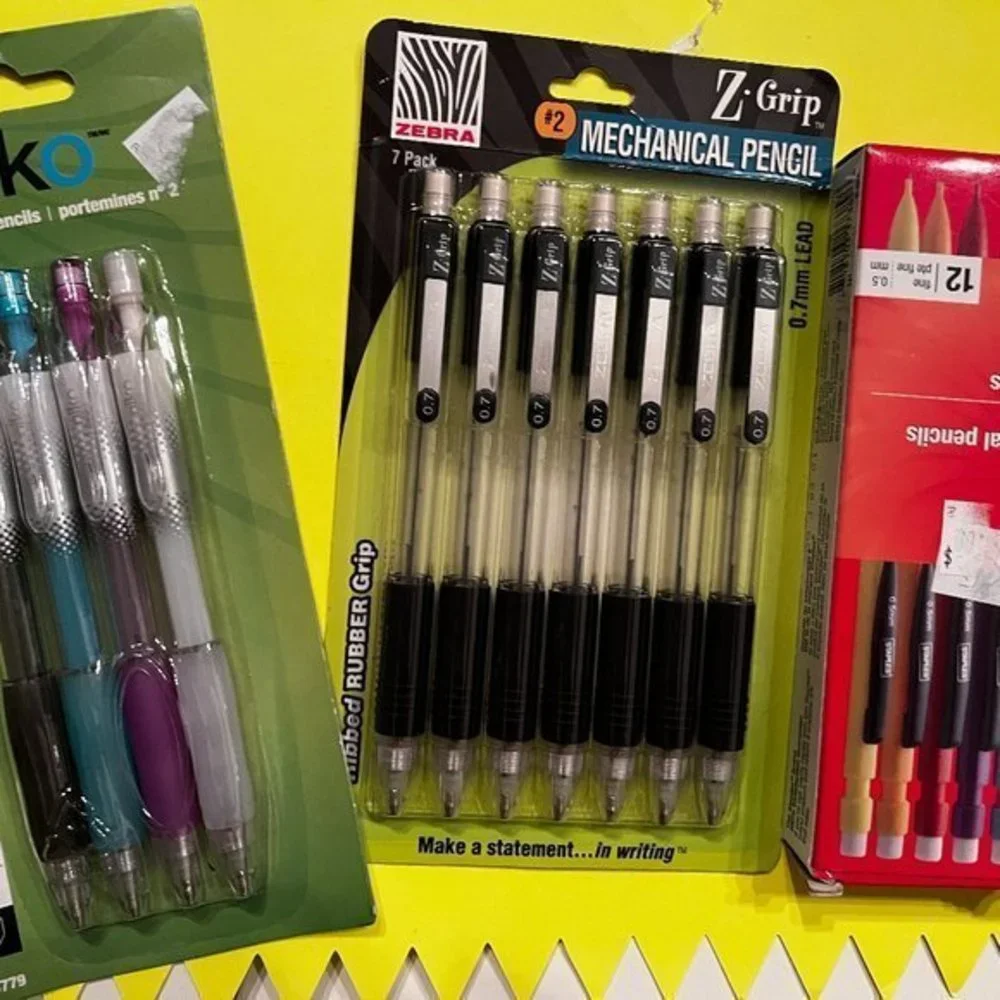 Mechanical Pencils – 3 Sets for a total‎ of 23 Pencils (new)